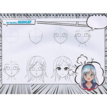 Manga rajzfüzet 1
