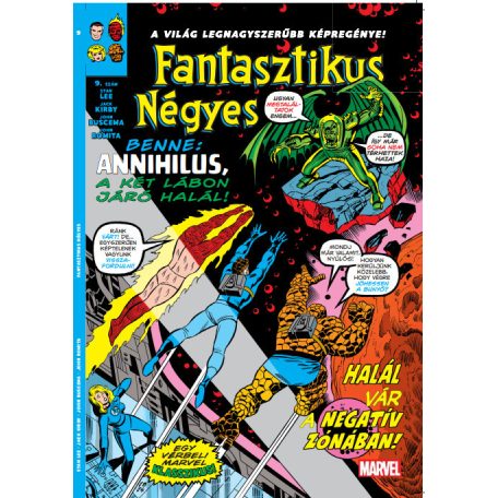 Fantasztikus Négyes 9.kötet - Halál vár a negatív zónában!