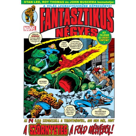 Fantasztikus Négyes 12.kötet -  A szörnyeteg a föld mélyéről