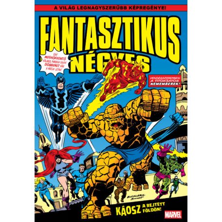 Fantasztikus Négyes 17.kötet - Káosz a rejtett Földön