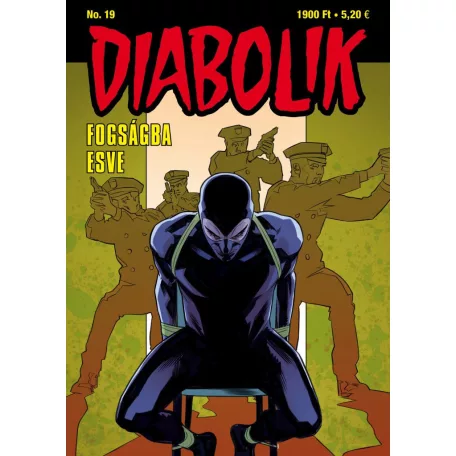 Diabolik 19.kötet - Fogságba esve