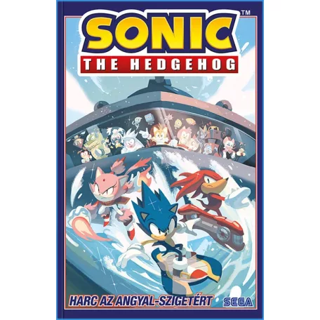 Sonic 3.kötet - Harc az Angyal-szigetért