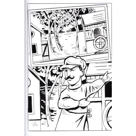 Vitéz László és az elátkozott malom - szinező