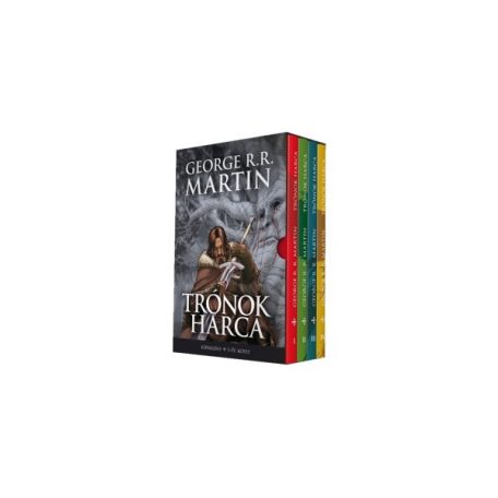 Trónok Harca I-IV.kötet+díszdoboz