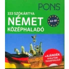 Szókártyák - 333 szó - német középhaladó A2-B1