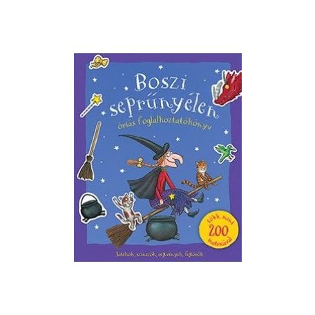 Boszi seprűnyélen - óriás foglalkoztatókönyv