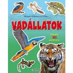   Milyen érdekes a világ... Vadállatok - Több mint 50 matricával