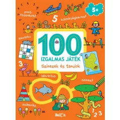 100 izgalmas játék - Színezek és tanulok