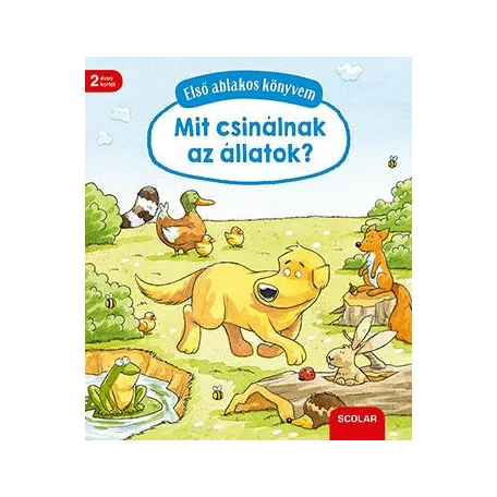 Első ablakos könyvem - Mit csinálnak az állatok?
