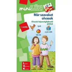   Már szavakat olvasok - LDI248 - Olvasási képességfejlesztő játékok - miniLÜK
