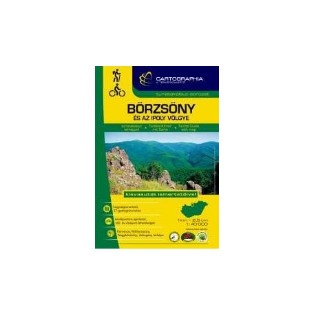 Börzsöny turistakalauz 1:40.000