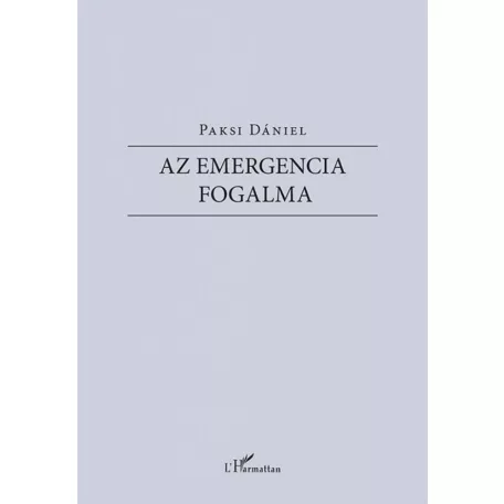 Az emergencia fogalma