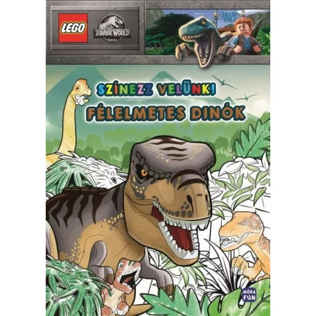 LEGO Jurassic World - Színezz velünk! - Félelmetes dinók