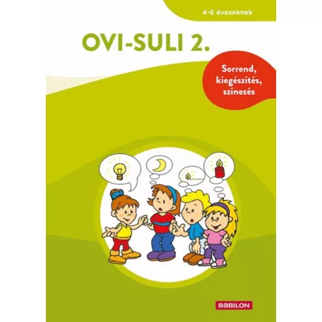 Ovi-suli 2. – Sorrend, kiegészítés, színezés