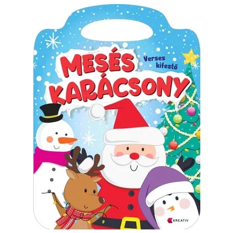 Mesés karácsony - Verses kifestő
