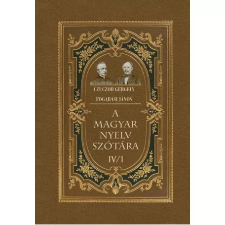 A magyar nyelv szótára IV/1