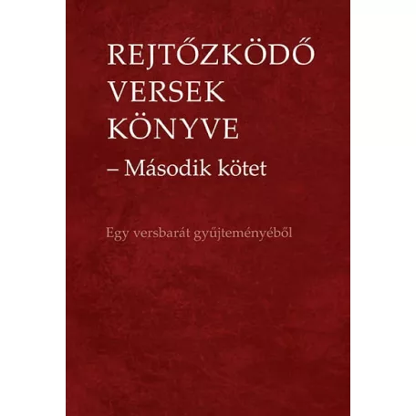 Rejtőzködő versek könyve – Második kötet