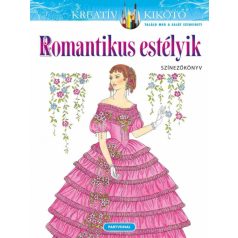 Romantikus estélyik - Színezőköny