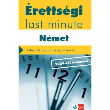 Érettségi Last minute - Német