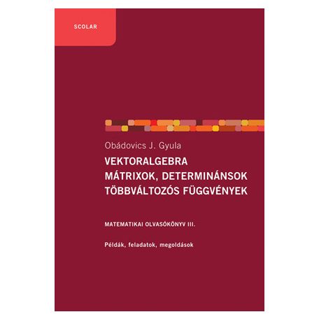 Vektoralgebra, mátrixok, determinánsok, többváltozós függvények