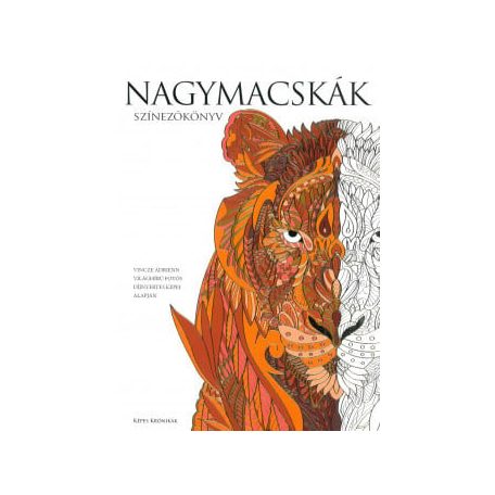 Nagymacskák színezőkönyv