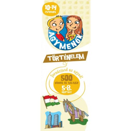Agymenők Történelem kártyacsomag - 500 kérdés és válasz