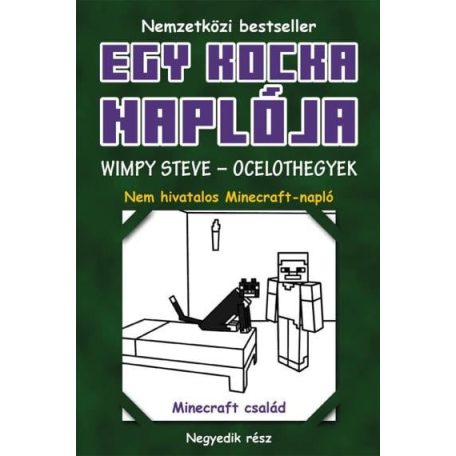 Egy kocka naplója 4. Wimpy Steve – Ocelothegyek (kartonált)