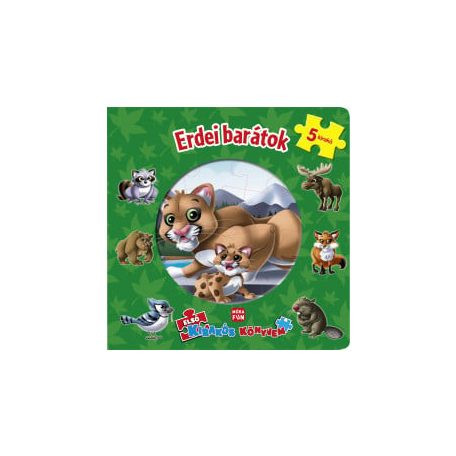 Első kirakós könyvem - Erdei barátok