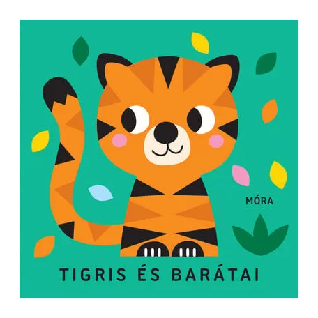 Tigris és barátai - Zörgő textilkönyv rágókával