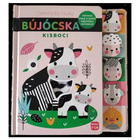 Bújócska - Kisboci - Keresd meg a puha tapintású mintákat!