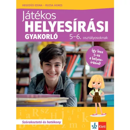Játékos helyesírási gyakorló 5-6. osztályosoknak