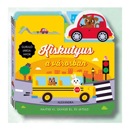 Kiskutyus a városban