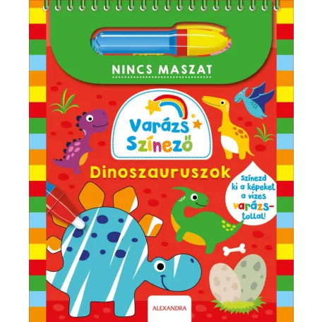 Varázs színező Dinoszauruszok