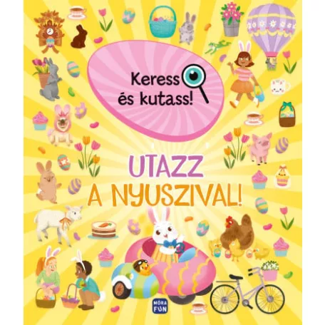 Keress és kutass! Utazz a nyuszival!