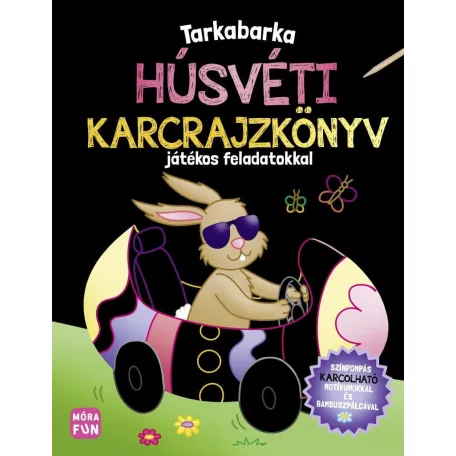 Tarkabarka húsvéti karcrajzkönyv