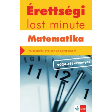 Érettségi Last minute - Matematika