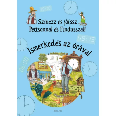 Színezz és játssz Pettsonnal és Findusszal! - Ismerkedés az órával