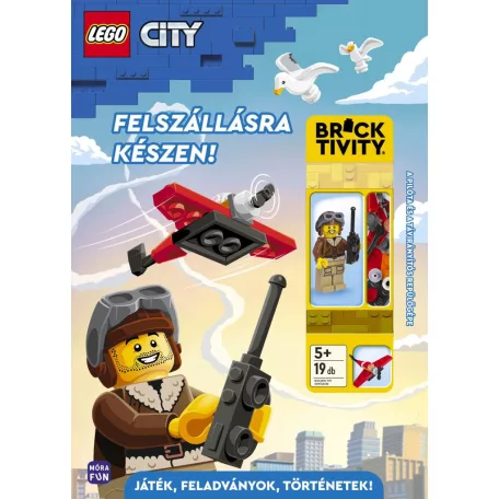 Lego City - Felszállásra készen - A pilóta és a távirányítós repülőgépe