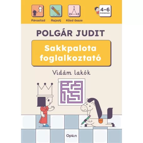 Sakkpalota foglalkoztató - Vidám lakók