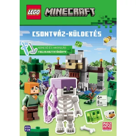 Lego Minecraft - Csontváz-küldetés - Kereső és matricás foglalkoztatókönyv