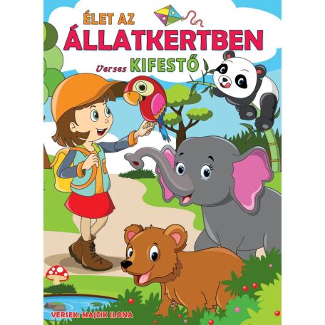 Élet az állatkertben - Verses kifestő