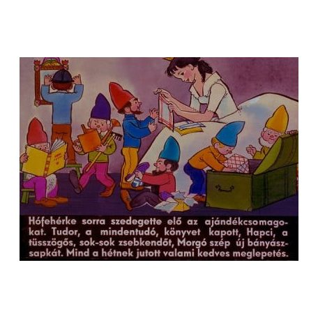 A hét kis törpe egyedül - Diafilm