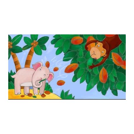 Az elefánt reggelije - Diafilm