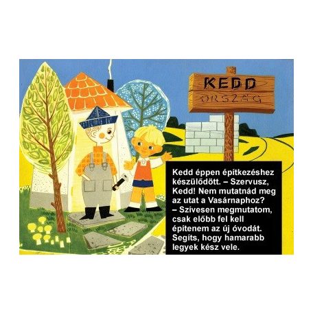 A hét napjainak meséje - Diafilm