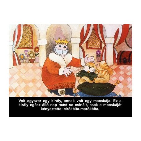 A király macskája - Diafilm