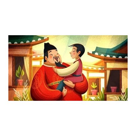 A kisfiú meg az üres virágcserép (Népmesekincstár diasorozat) - Diafilm