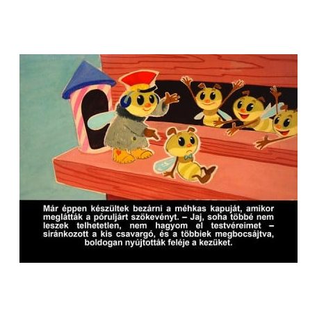 A telhetetlen méhecske - Diafilm