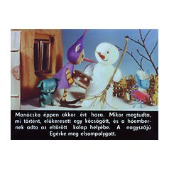 Mazsola és a hóember - Diafilm