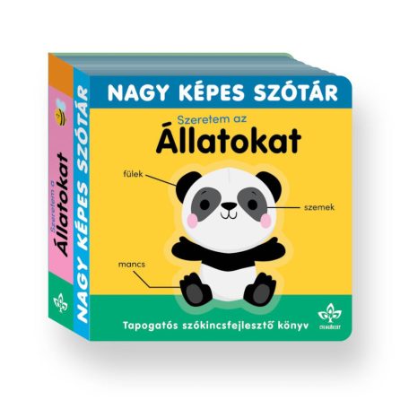 Szeretem az állatokat! – Tapogatós szókincsfejlesztő könyv
