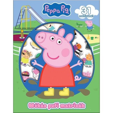 Peppa malac: Mókás pufi matricák